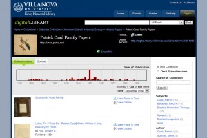 Coad Family Papers - Villanova Digital Library